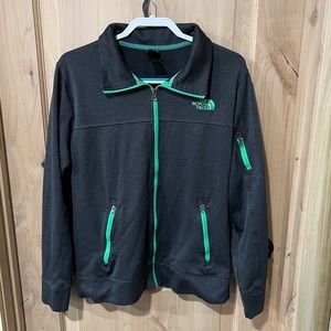 Northface zip up sweatshirt